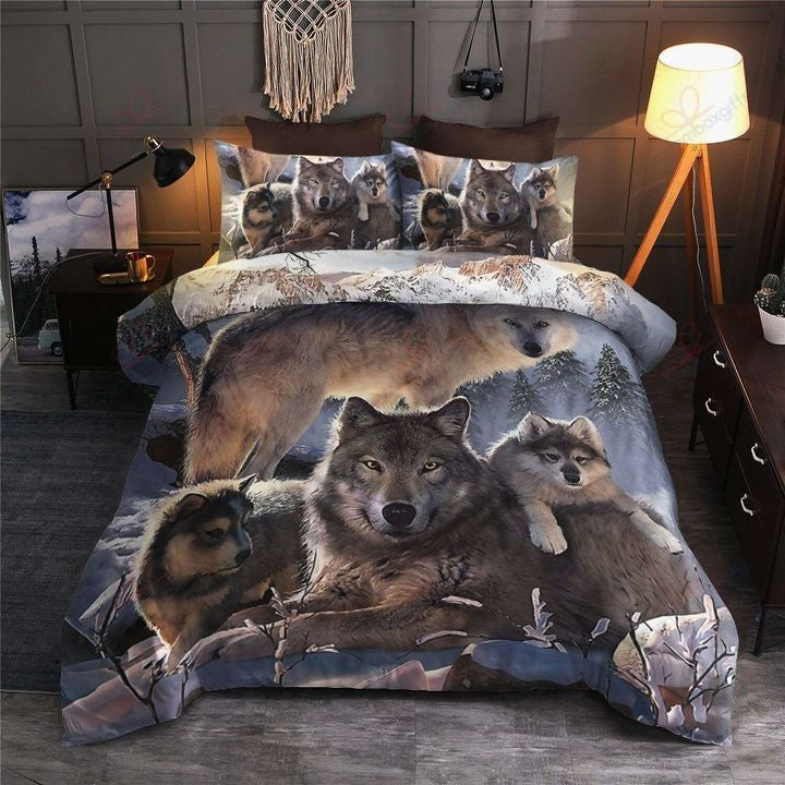 Wolf bedding set HG63003-HG-US Twin-Vibe Cosyβ’