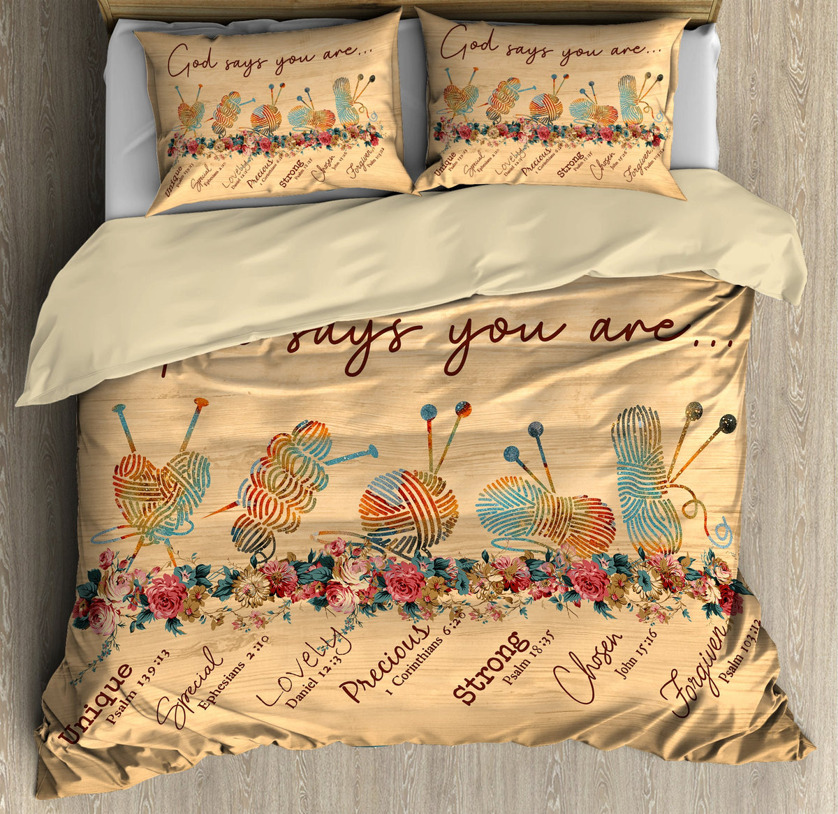 God Says You Are Bedding Set Pi20072003-Quilt-TA-Twin-Vibe Cosy™