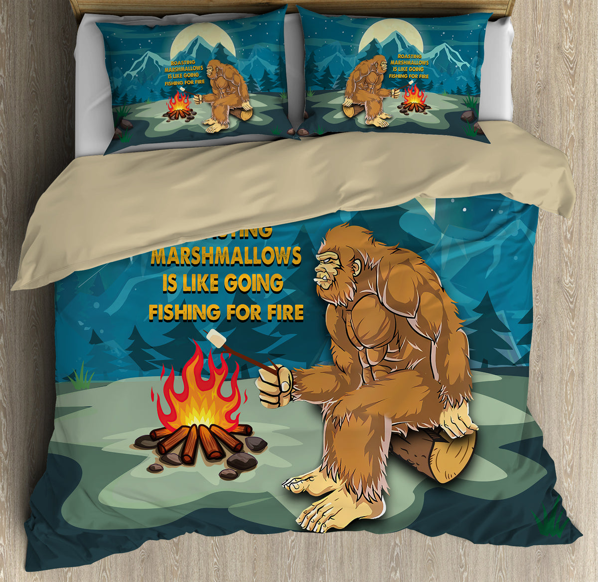 Camping Chill - Bigfoot Bedding