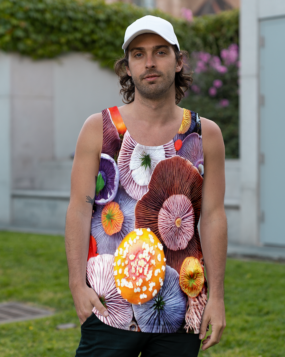 3D AOP Magical Mushroom Shirt-Apparel-6teenth World-Tank Top-S-Vibe Cosy™