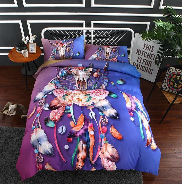 Bohemia Mandala Bedding Set-Home Decor-Ocean Gadget-8-US Twin-Vibe Cosy™