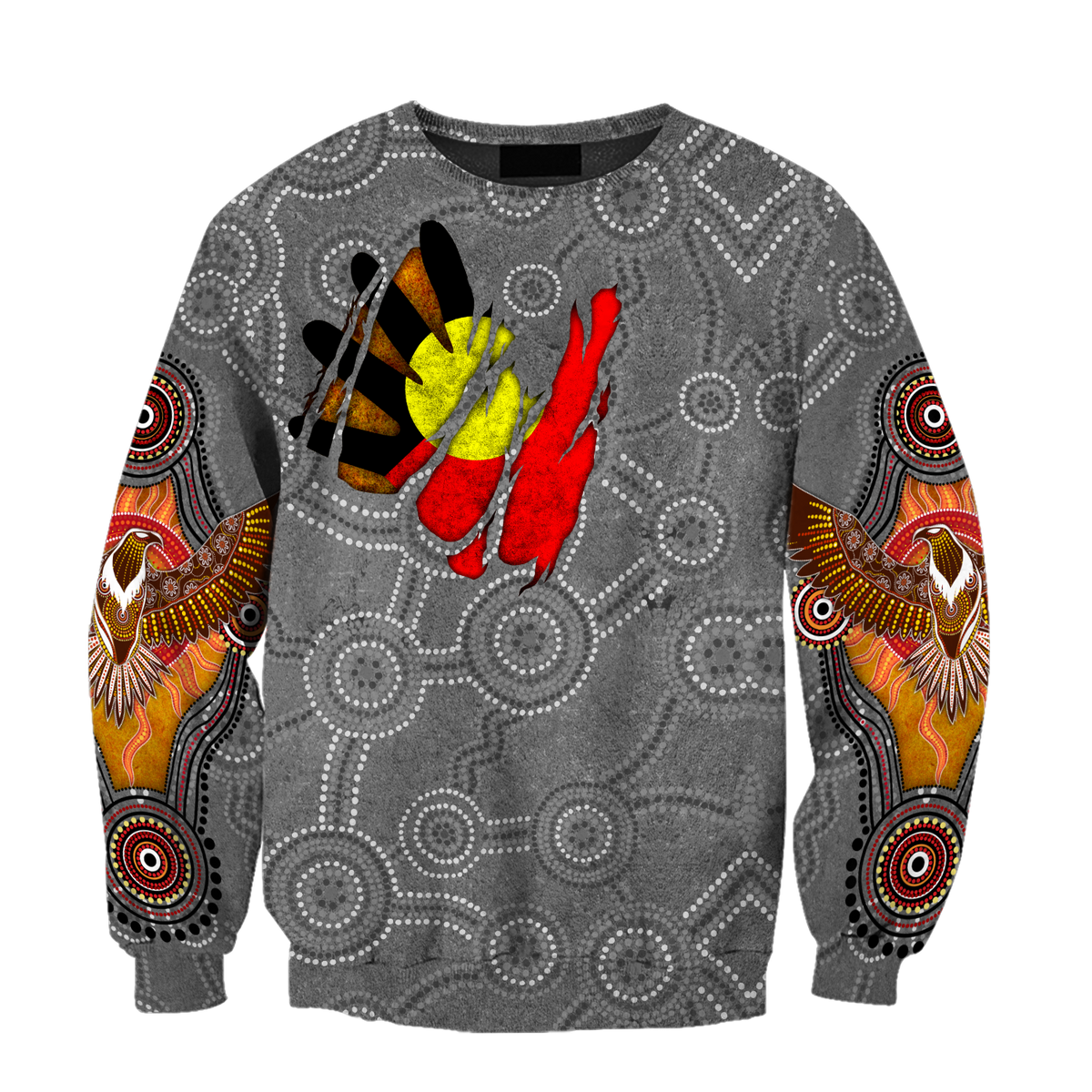 Aboriginal Australia In my heart 3D printed summer shirts