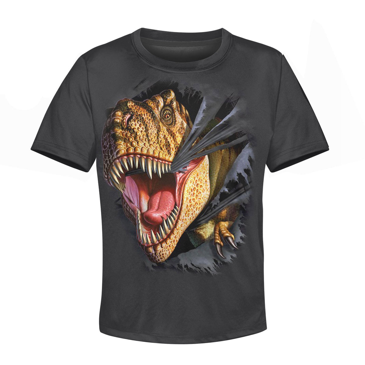 3D All Over Printed T-Rex Collage Shirts-Apparel-HP Arts-T-Shirt-TODDLER 2T-Vibe Cosy™