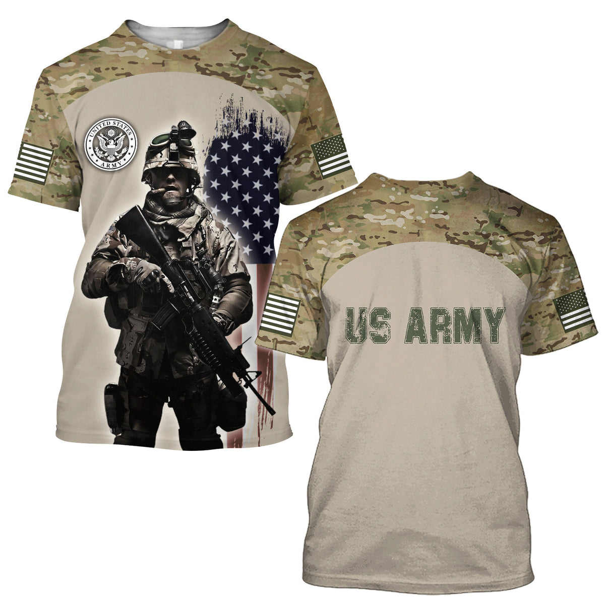 US Army All Over Printed Shirts VP02112005
