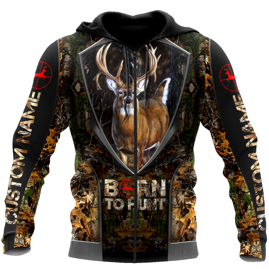 Premium Hunting for Hunter Custom Name 3D Printed Unisex Shirts