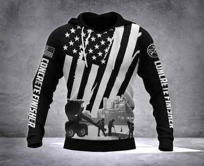 US Concrete Finisher Just the Tip 3D printed shirts