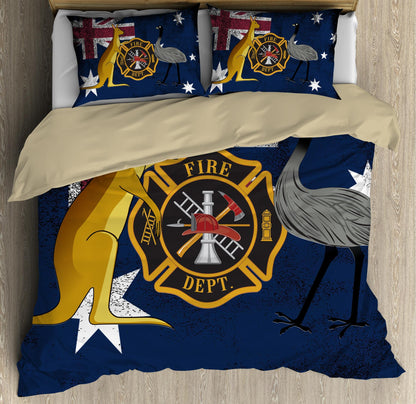Proud Australian Firefighter Bedding Set DQB08072005-TQH