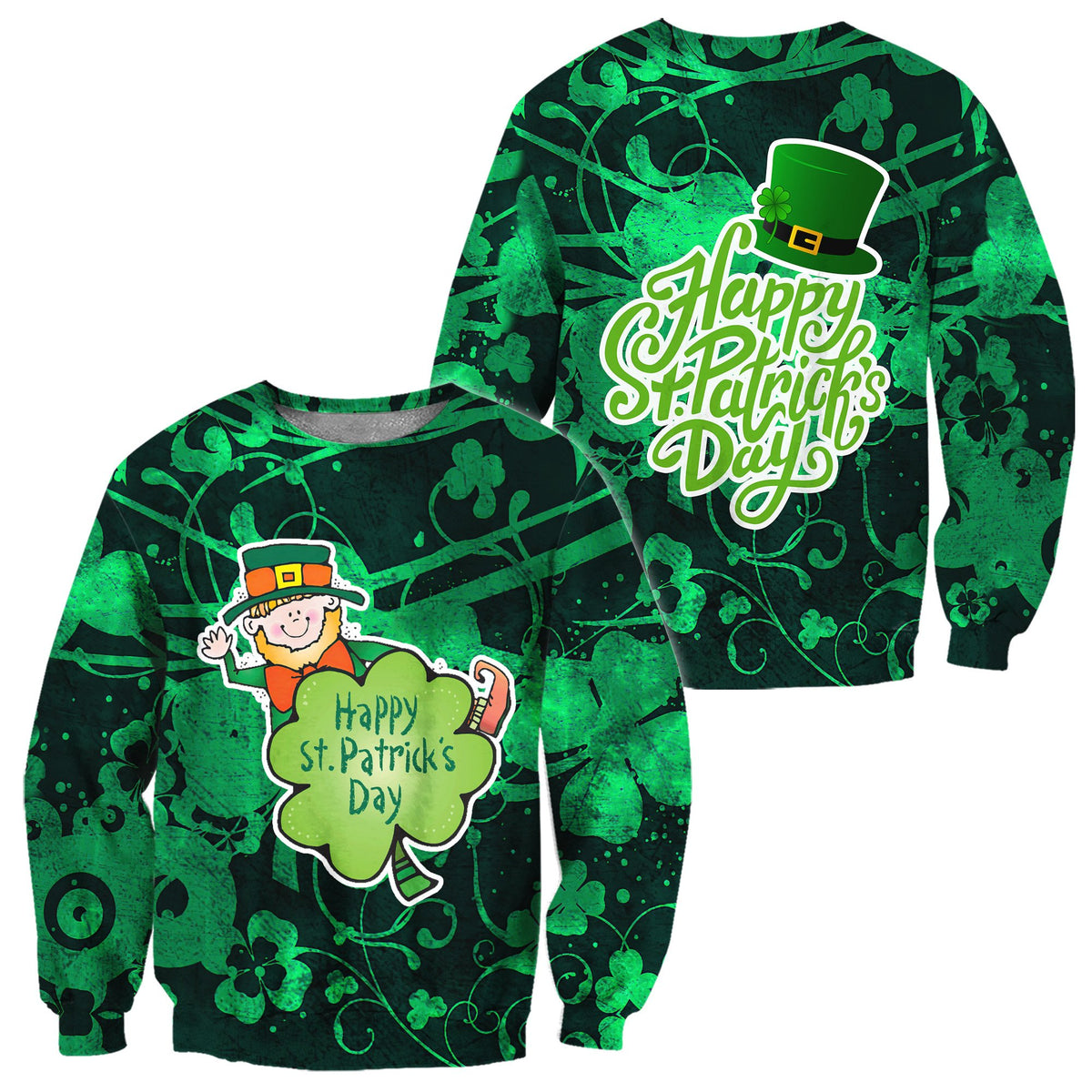 Irish Saint Patrick Day 3D All Over Printed Unisex Shirt