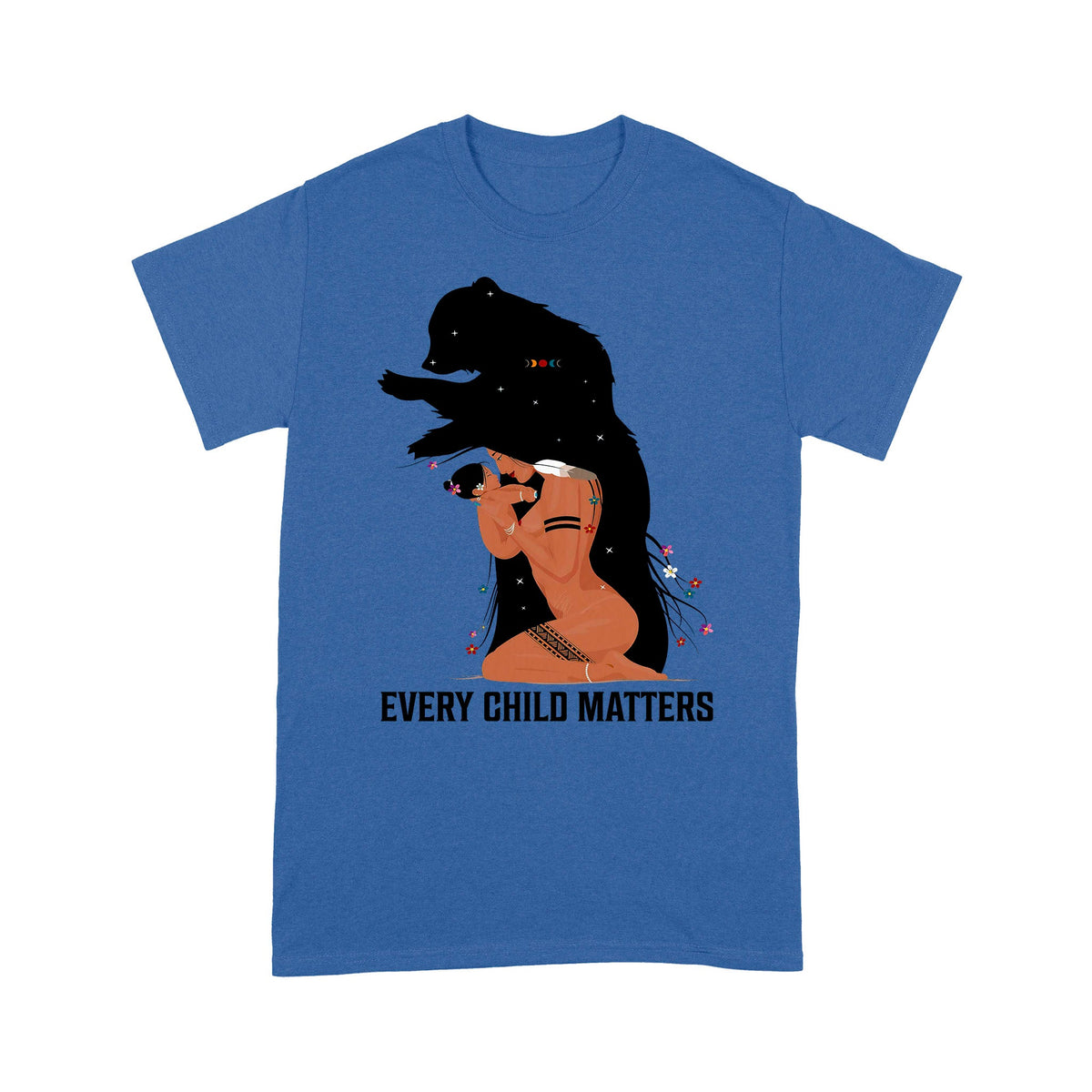 Vibecosy Every Child Matters Native American T-Shirt VP24012202