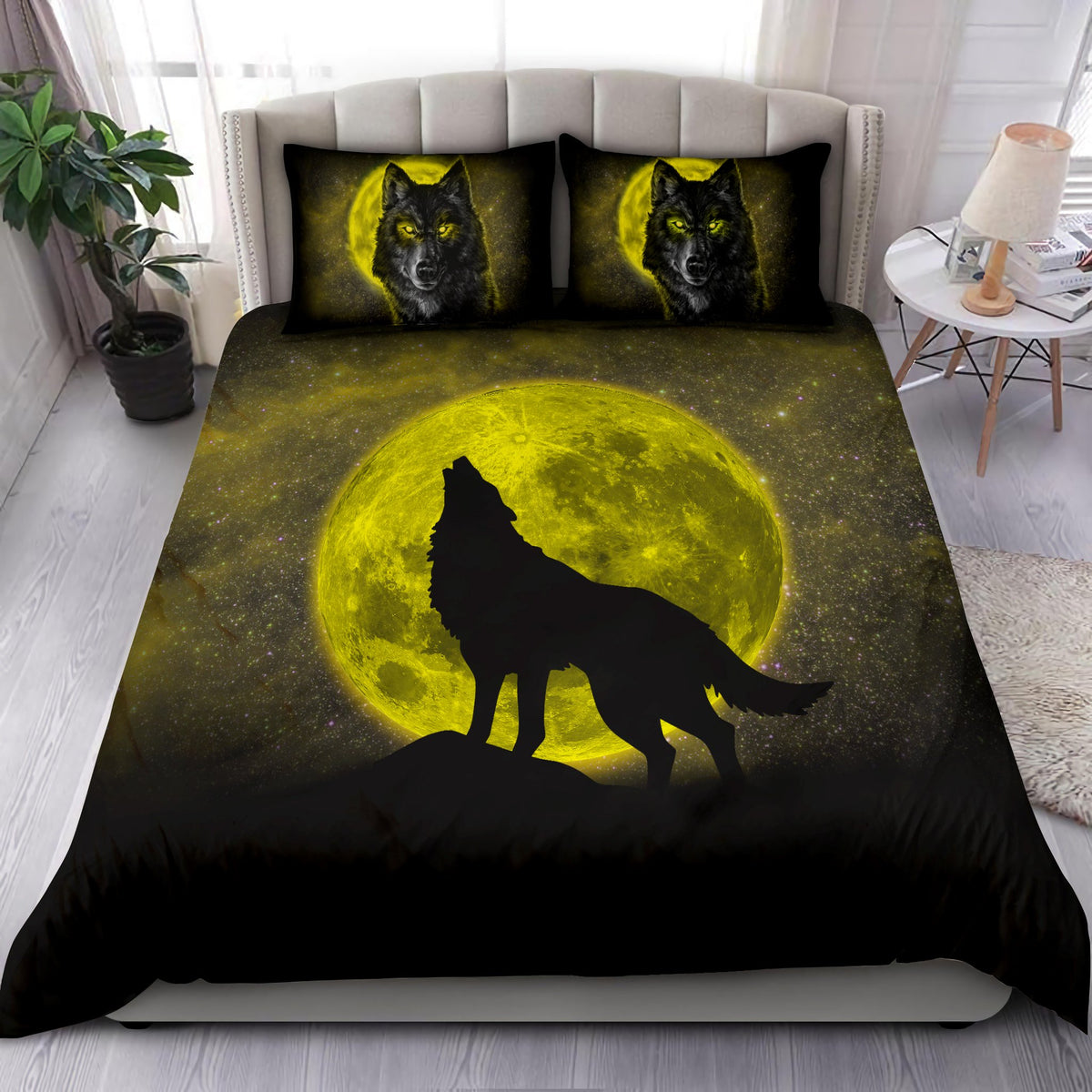 Wolf 3D All Over Printed Bedding Set