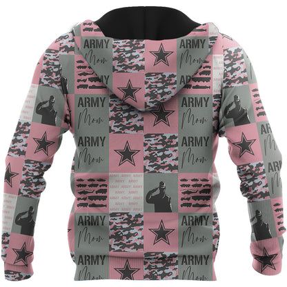 Army Mom 3D All Over Printed Unisex Shirts