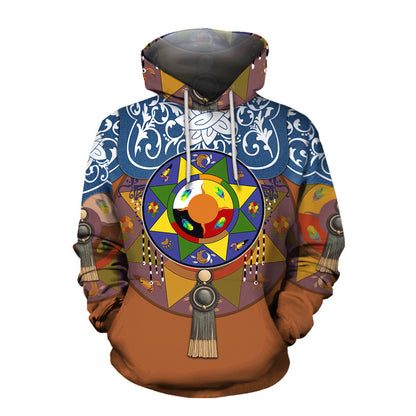 Native American 3D All Over Printed Unisex Shirts