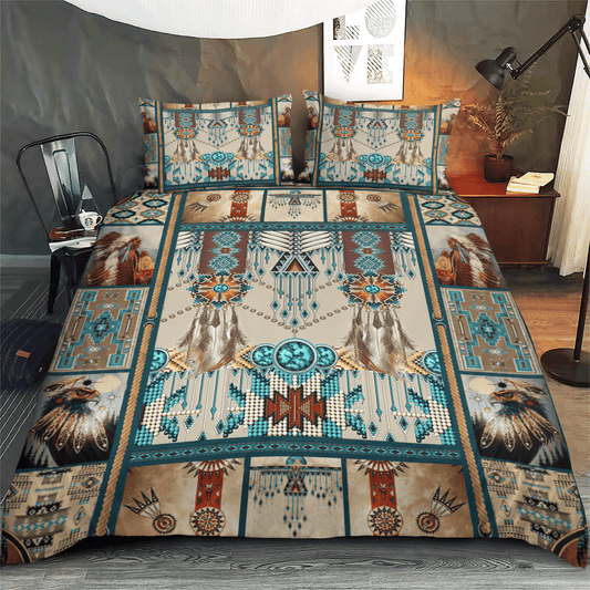 Native American 3D All Over Printed Bedding Set