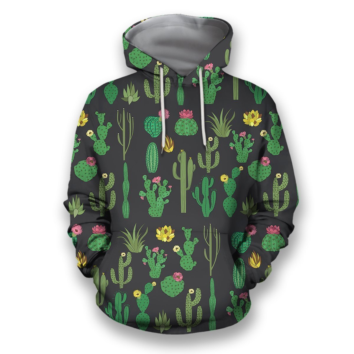 All Over Printed Cactus Shirts-Apparel-HbArts-Hoodies-S-Vibe Cosy™
