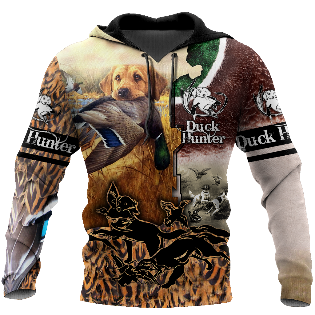 Mallard Duck Hunting 3D Printing Shirts for Men and Women AM020105-Apparel-TT-Hoodie-S-Vibe Cosy™