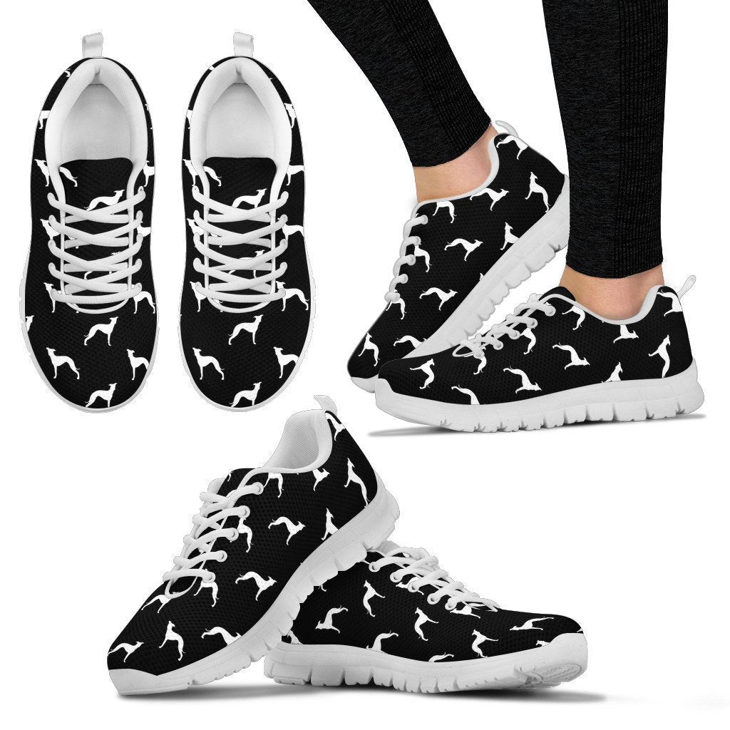 Greyhound Lover Women's Sneakers-6teenth World™-Women's Sneakers-US5 (EU35)-Vibe Cosy™
