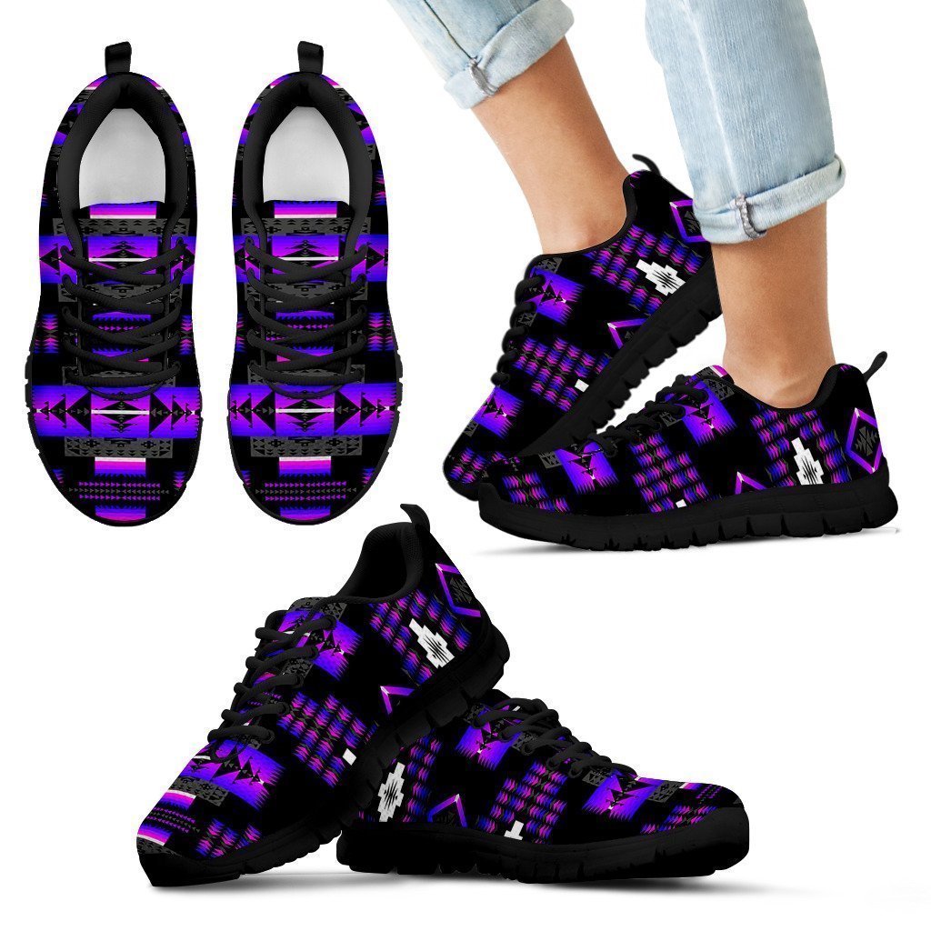 Seven Tribes Purple Thunder Sopo Kid's Sneakers-6teenth World™-Kid's Sneakers-11 CHILD (EU28)-Vibe Cosy™
