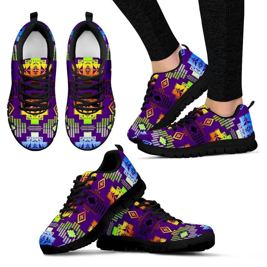 Purple Shades Sopo Women's Sneakers-6teenth World™-Women's Sneakers-US5 (EU35)-Vibe Cosy™