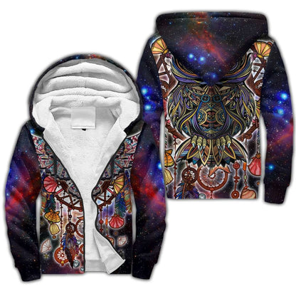 Owl Native American 3D Over Printed Unisex Shirt