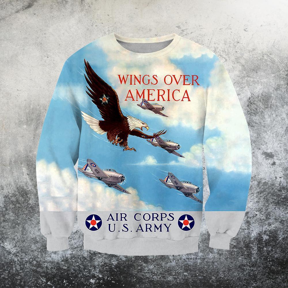 American Air Force Shirts-Apparel-HP Arts-Sweatshirt-S-Vibe Cosy™