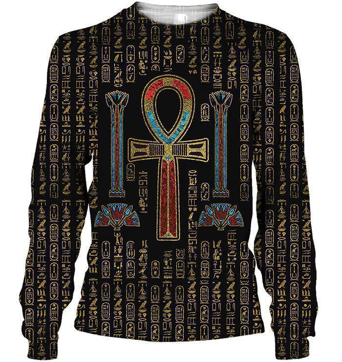 All Over Printed Egyptian Cross Ankh - Amaze Style™-Apparel