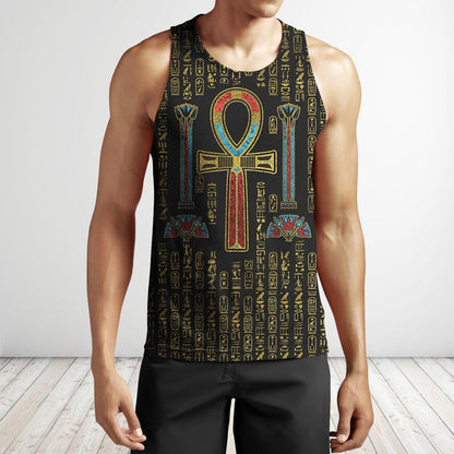 All Over Printed Egyptian Cross Ankh - Amaze Style™-Apparel