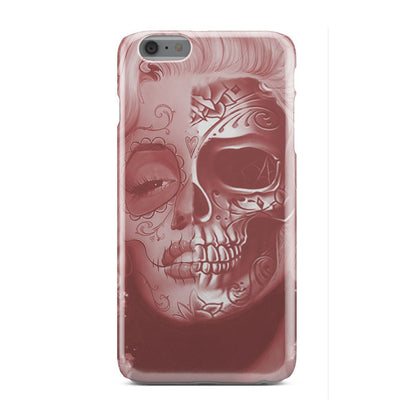 Beautiful Skull Face phone case-Phone Case-wc-fulfillment-iPhone 6S Plus-Vibe Cosy™