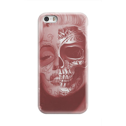 Beautiful Skull Face phone case-Phone Case-wc-fulfillment-iPhone 5-Vibe Cosy™