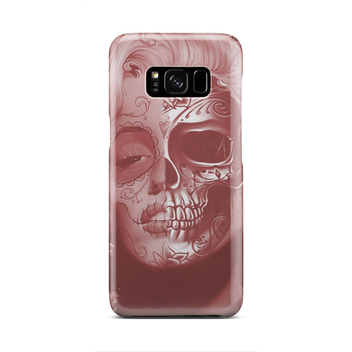 Beautiful Skull Face phone case-Phone Case-wc-fulfillment-Galaxy S8-Vibe Cosy™
