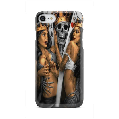 Skull phone case-Phone Case-wc-fulfillment-iPhone 8-Vibe Cosy™