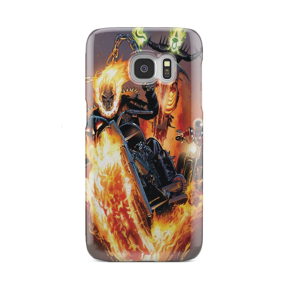 Three skull rider phone case-Phone Case-wc-fulfillment-Galaxy S7-Vibe Cosy™