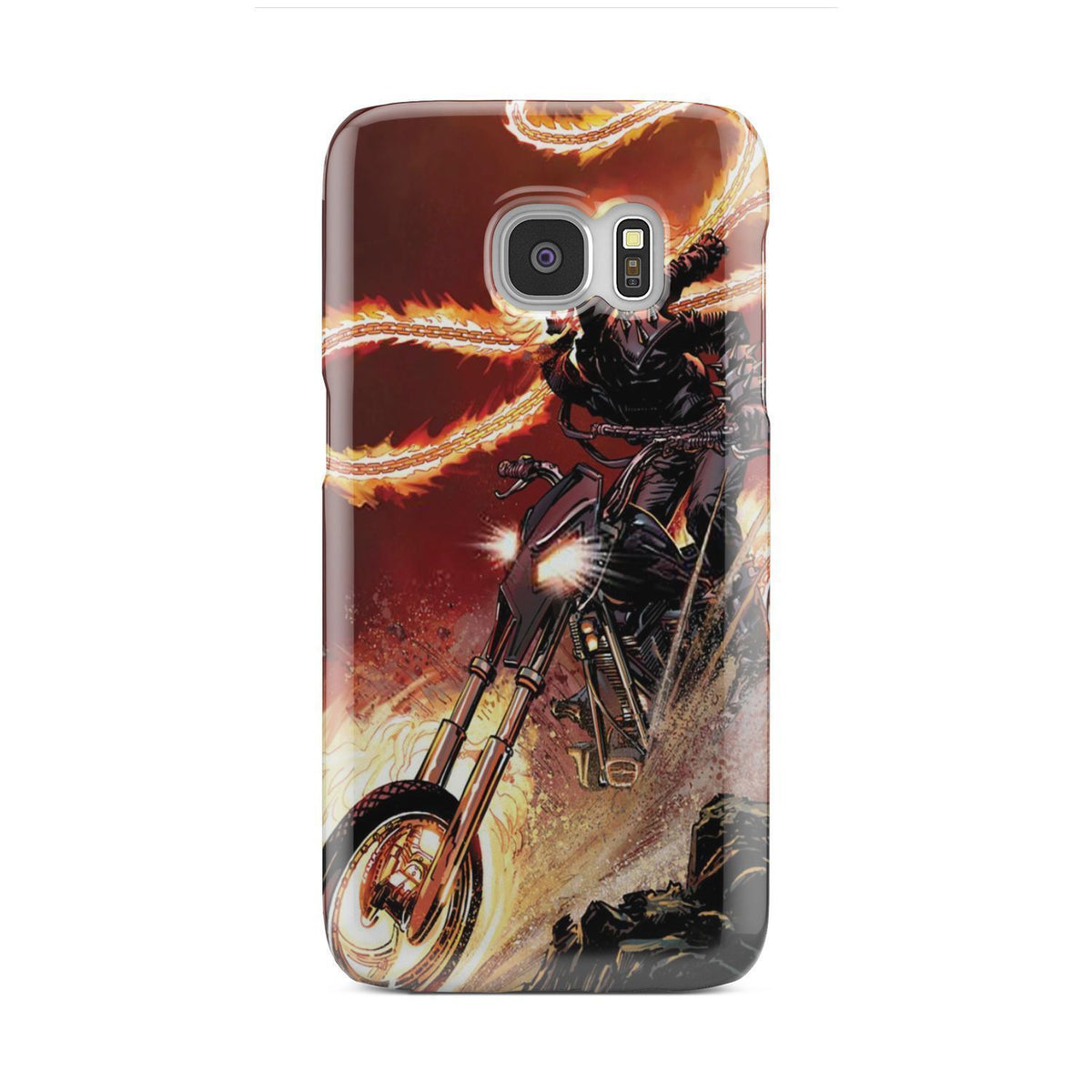 Skull rider 5 phone case-Phone Case-wc-fulfillment-Galaxy S6 Edge-Vibe Cosy™