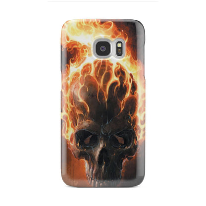 Fire skull 2 phone case-Phone Case-wc-fulfillment-Galaxy S6 Edge-Vibe Cosy™