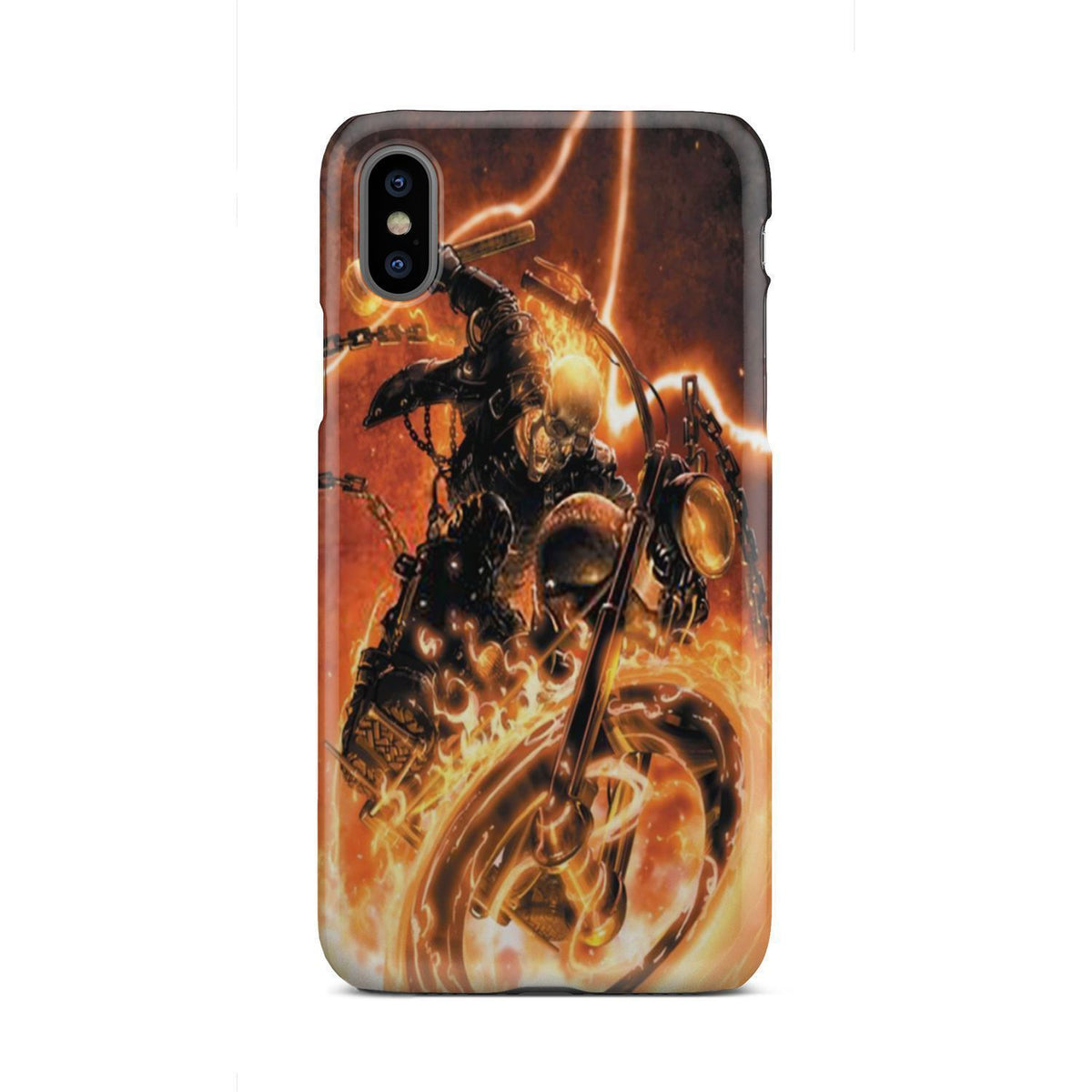 Skull rider 9 phone case-Phone Case-wc-fulfillment-iPhone X-Vibe Cosy™
