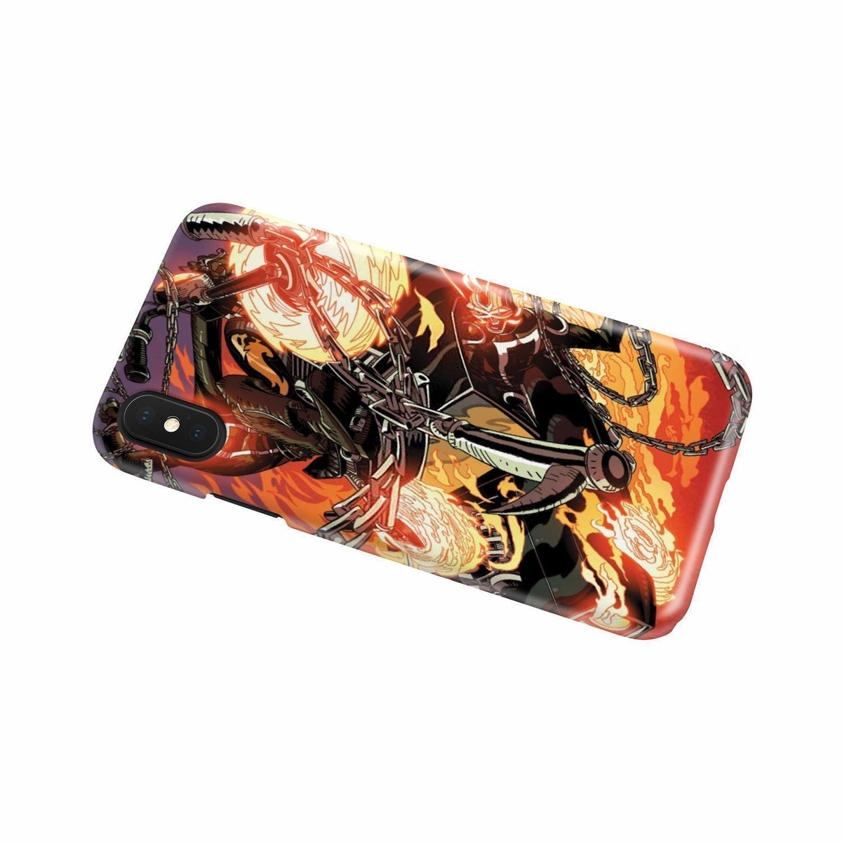 skull rider 1 phone case-Phone Case-wc-fulfillment-iPhone X-Vibe Cosy™