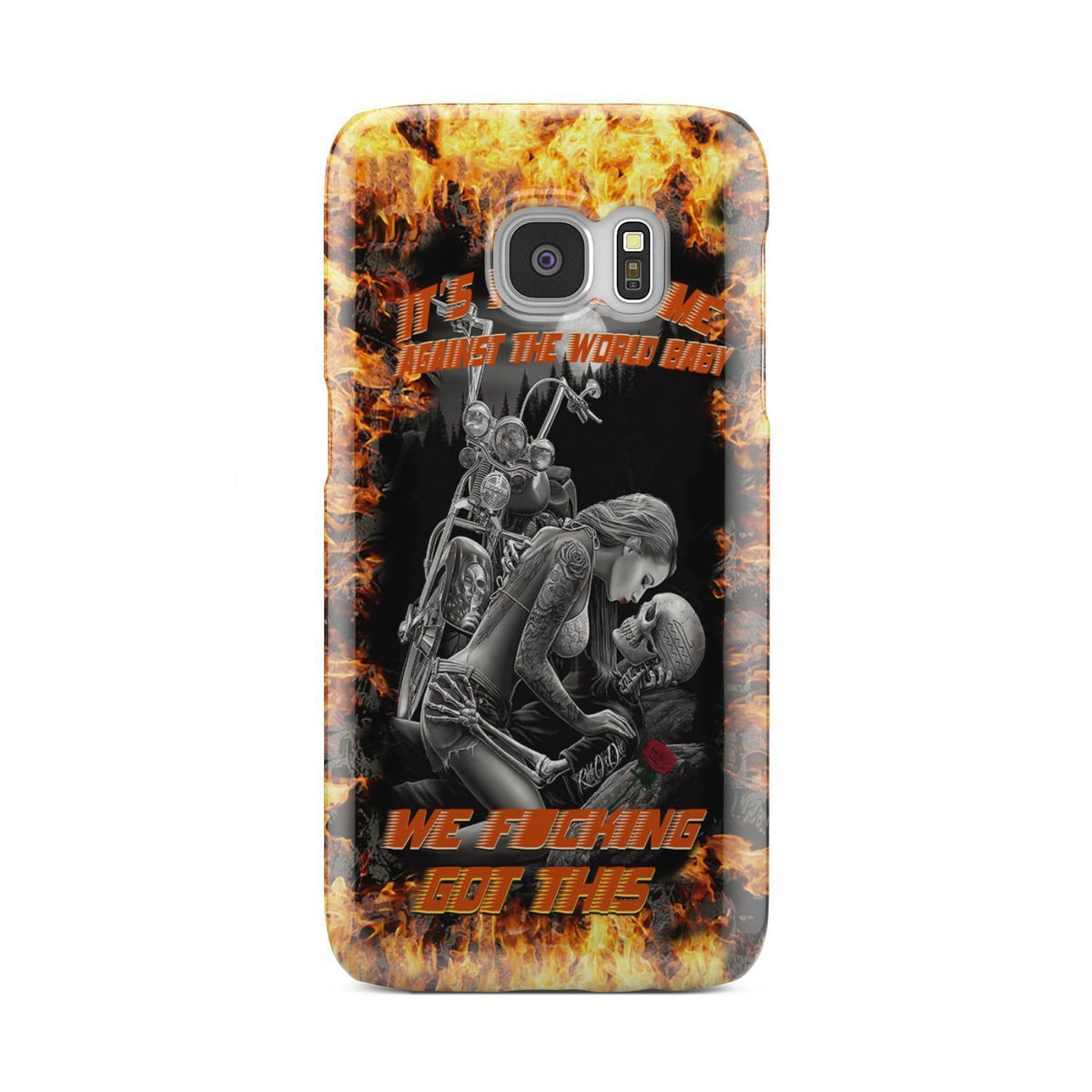 It's you and me against the world phone case-Phone Case-wc-fulfillment-iPhone X-Vibe Cosy™