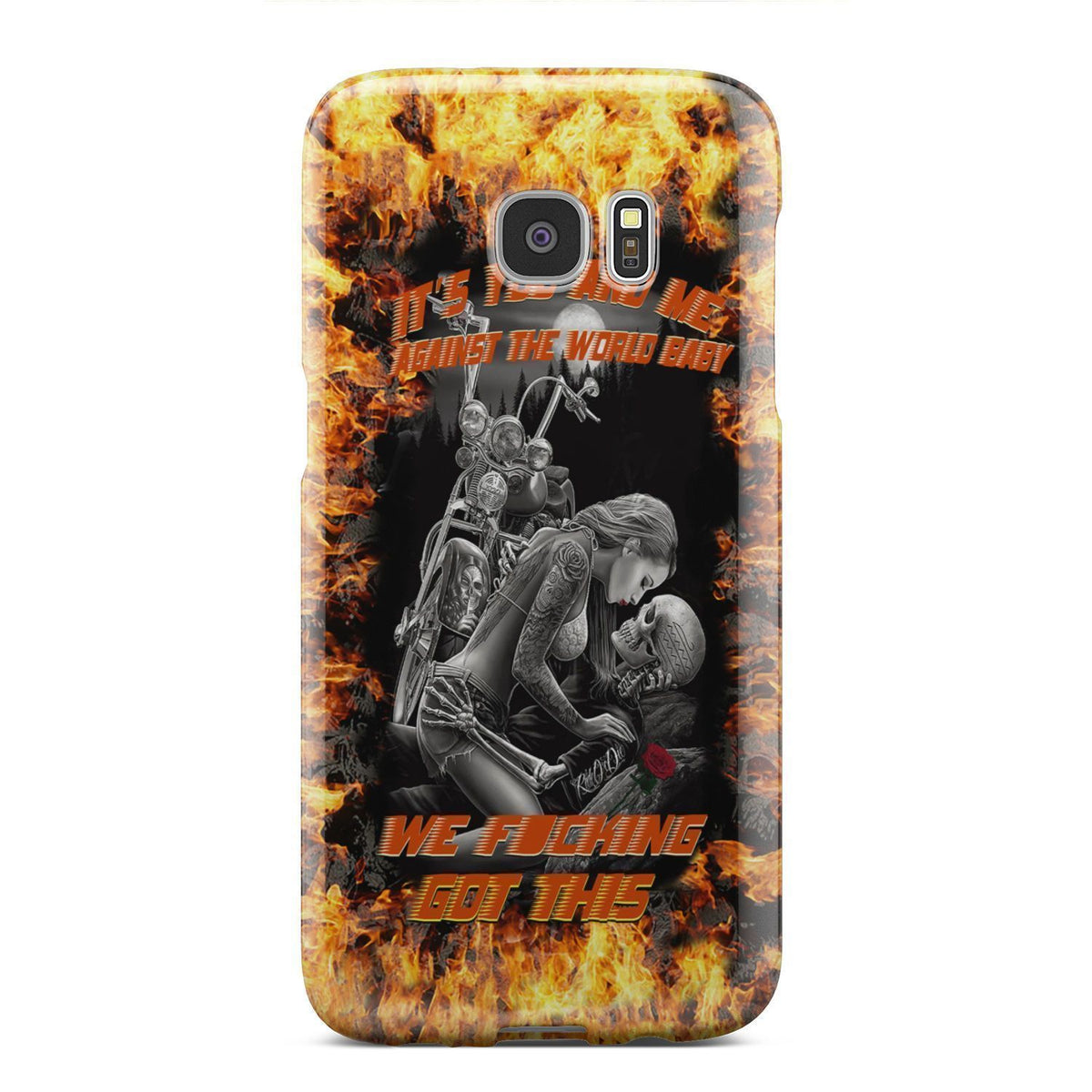 It's you and me against the world phone case-Phone Case-wc-fulfillment-iPhone X-Vibe Cosy™