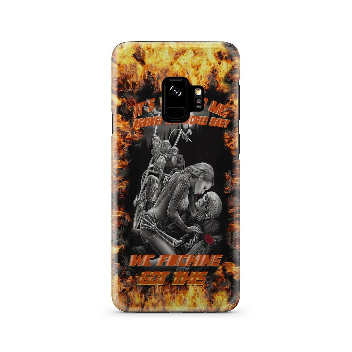 It's you and me against the world phone case-Phone Case-wc-fulfillment-iPhone X-Vibe Cosy™