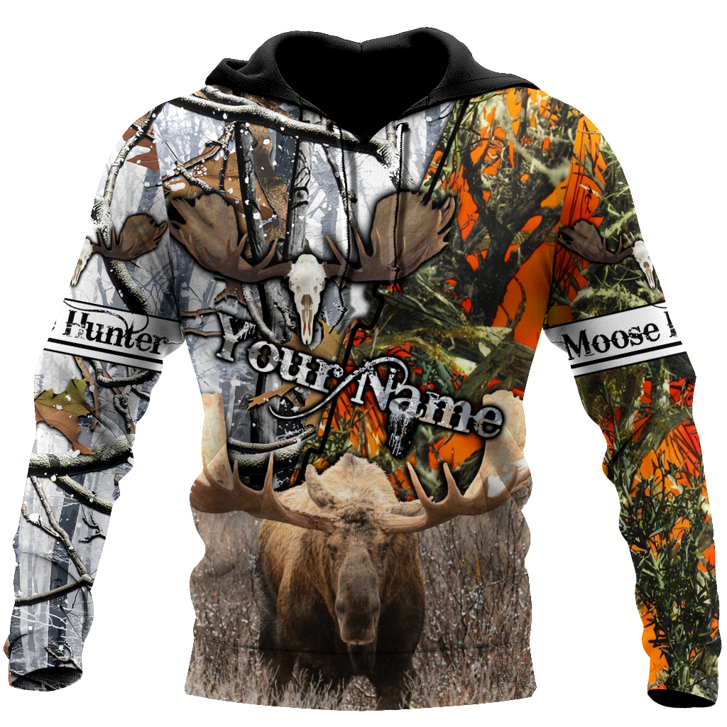 Moose Hunting  3D All Over Printed Shirts DL2023203