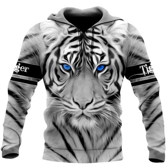 White Tigar 3D All Over Printed Shirts For Men and Women DQB08172003