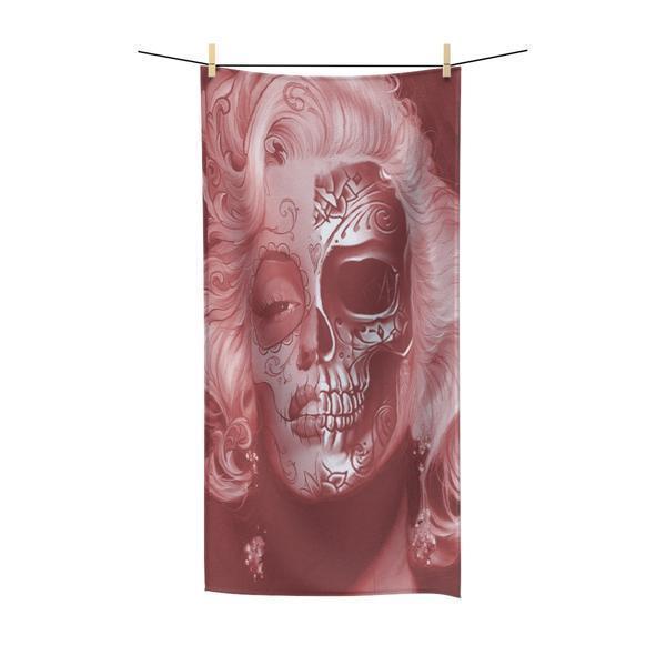 Beautiful skull face Set-Home Decor-Printify-Towel 30x56-Vibe Cosy™