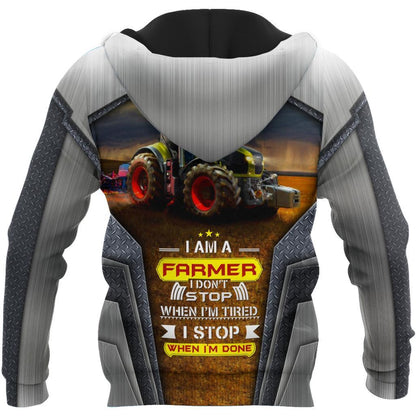 All Over Printed Farmer Hoodie MEI09152003-MEI