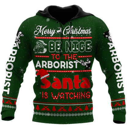 Premium Arborist All Over Printed Christmas Shirts For Men And Women MEI