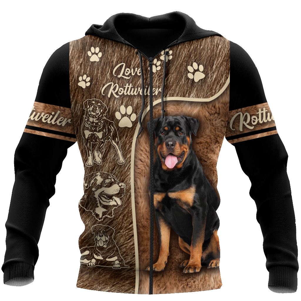 Rottweiler 3d unisex shirt TNA11022001