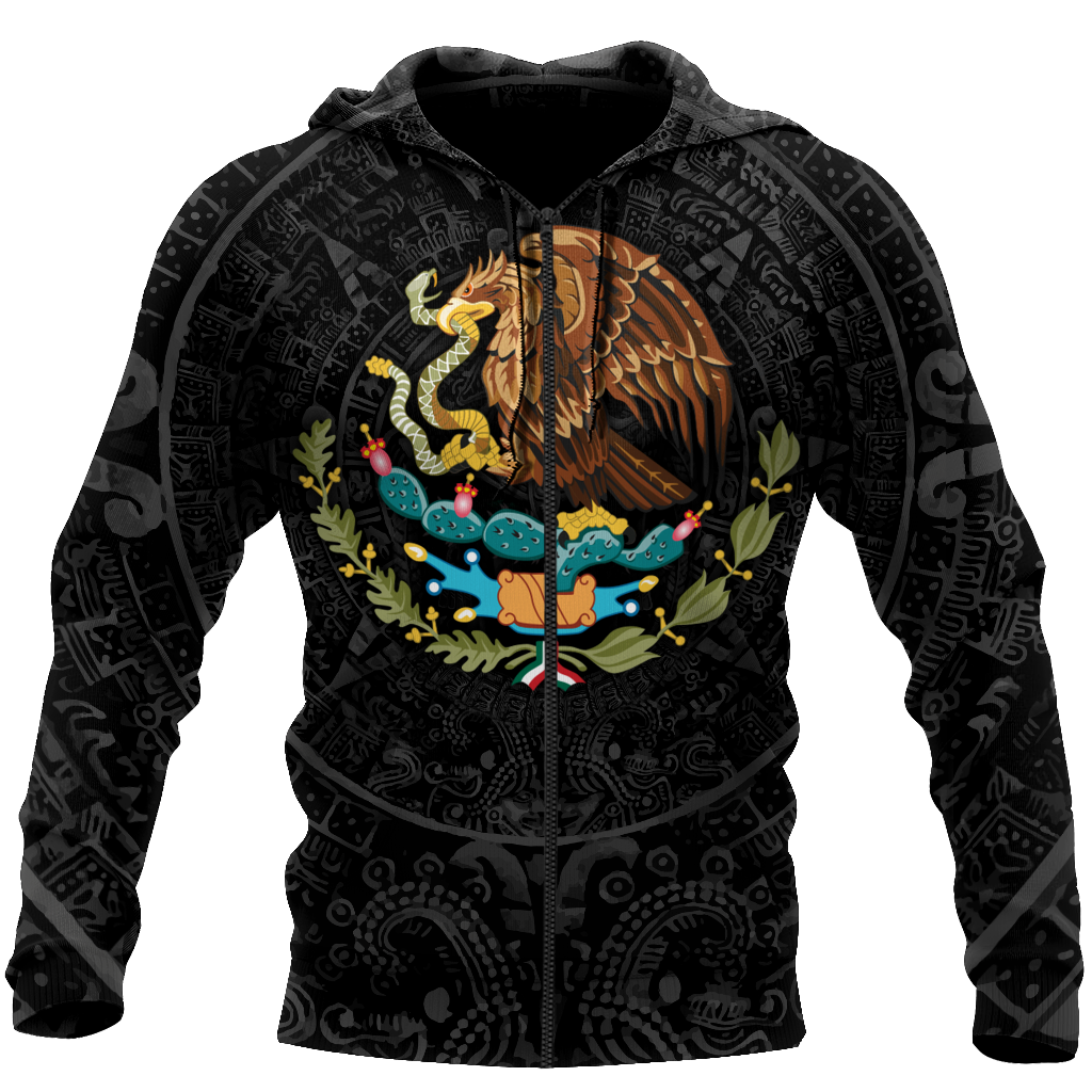 Mexican Aztec Warrior 3D All Over Printed Shirts For Men and Women QB06292002