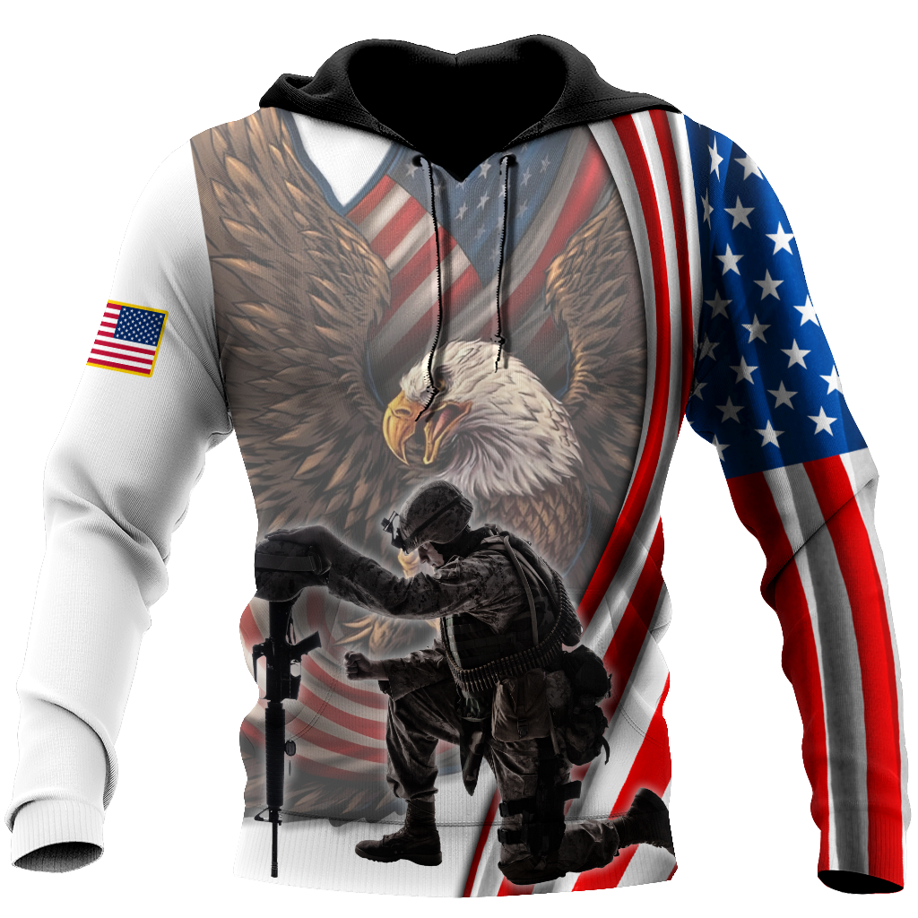 If You Haven't Risked Coming Home Under A Flag US Veteran 3D All Over Printed Shirts For Men and Women