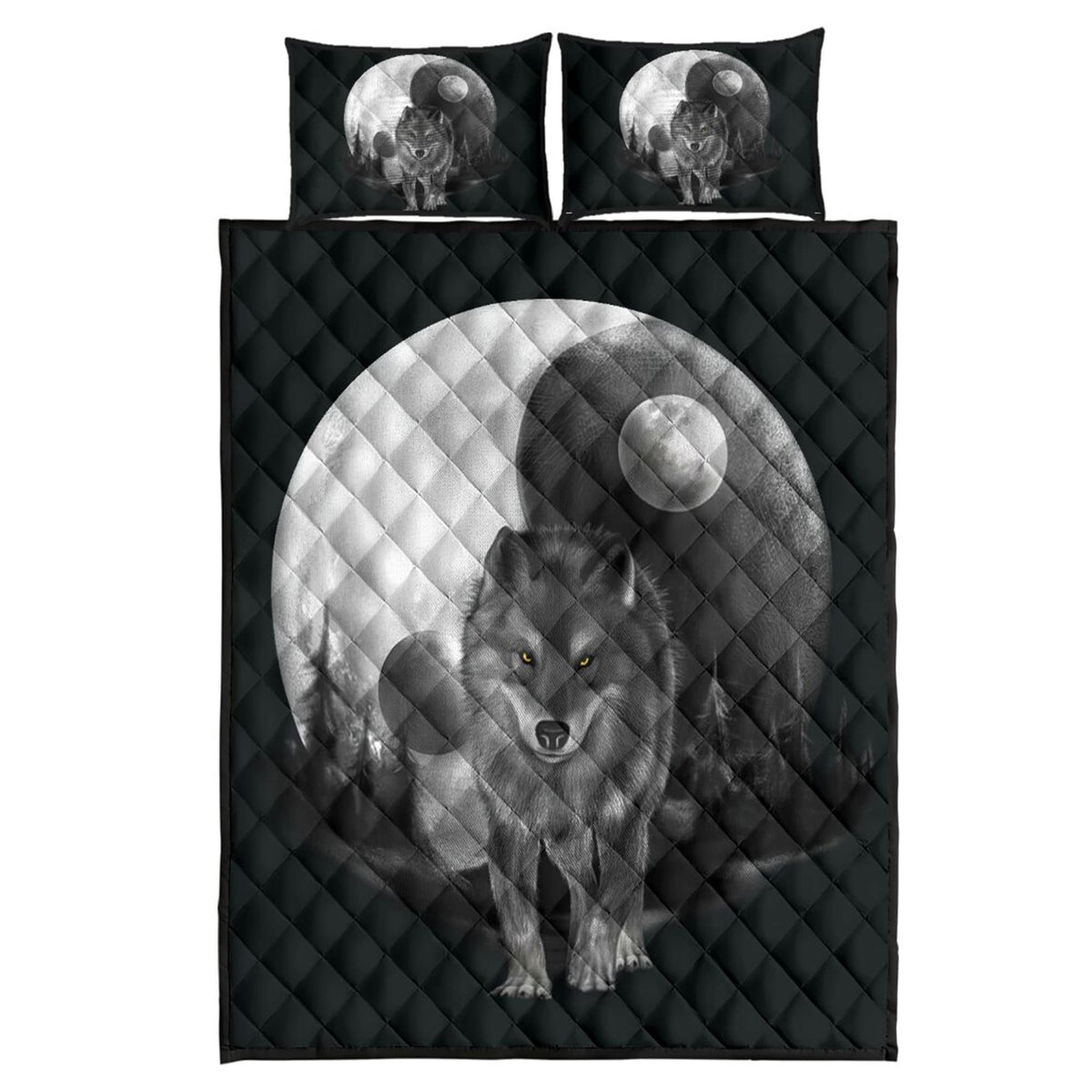 Wolf  Quilt Bedding Set