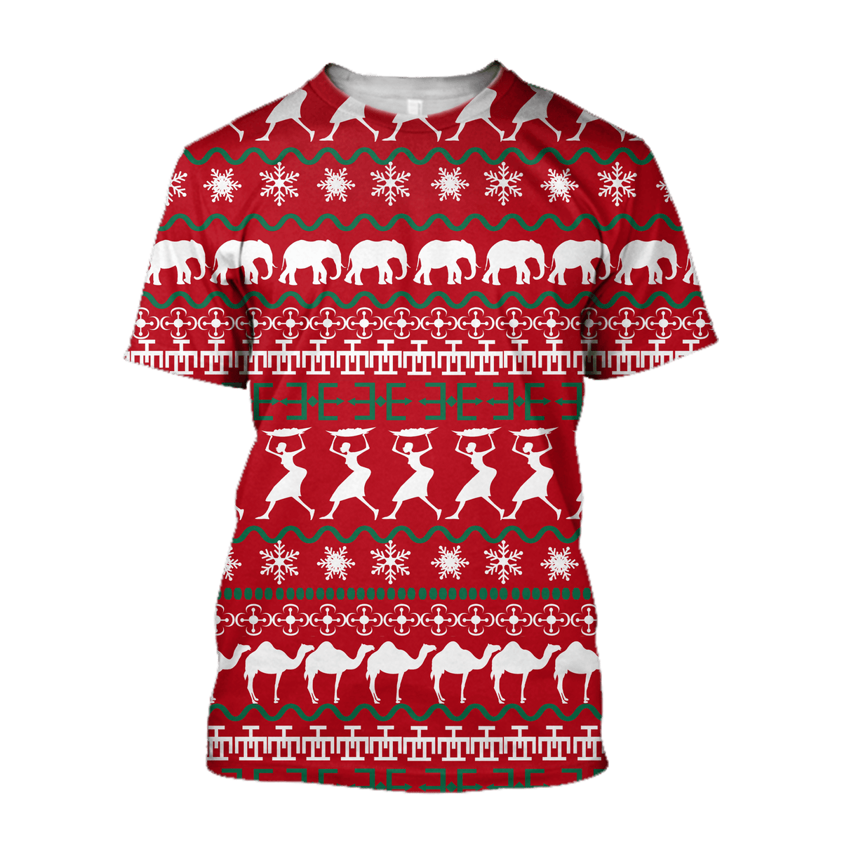 African Xmas Unisex Deluxe Hoodie ML