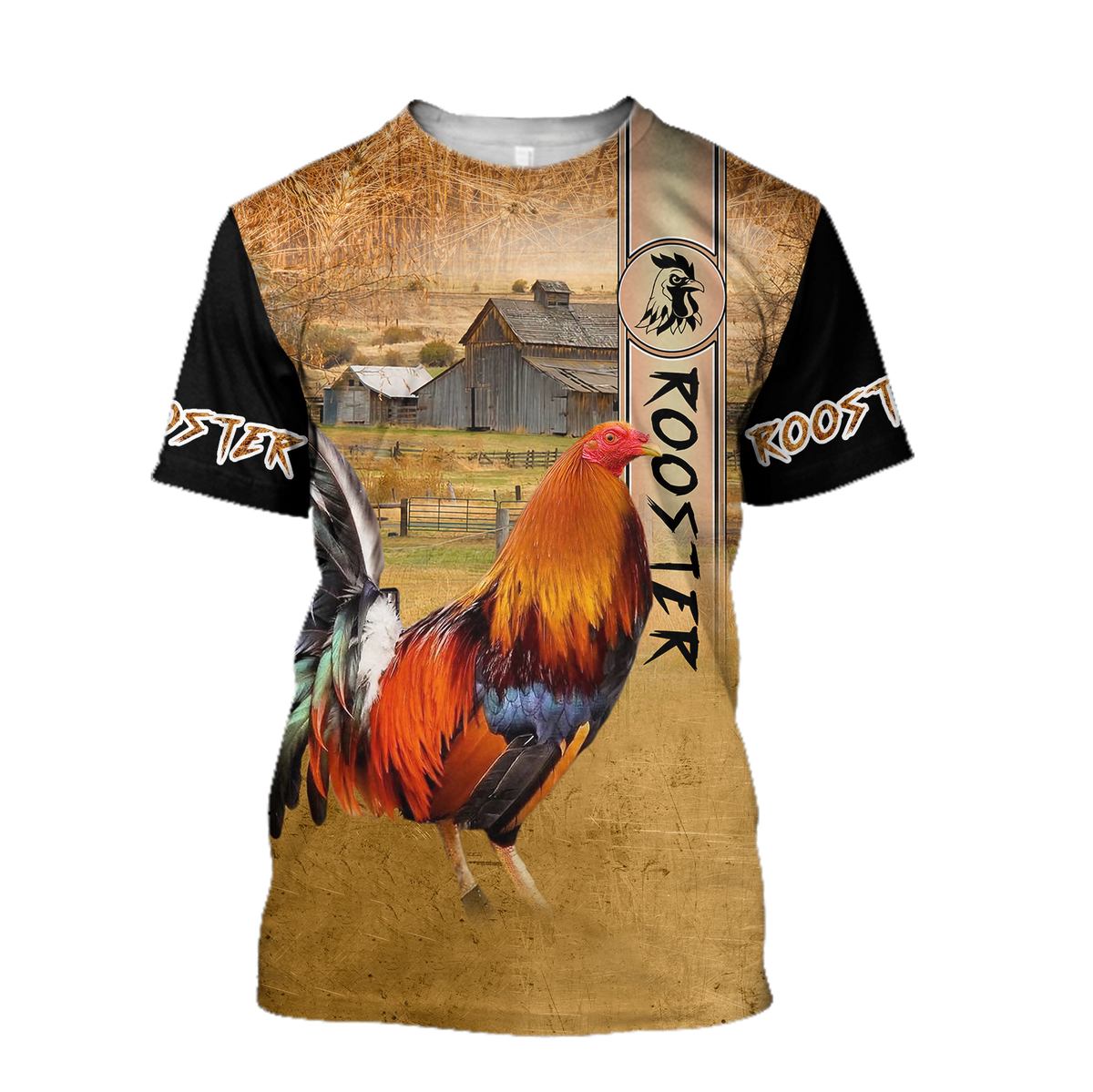 Rooster 3D All Over Printed Shirts for Men and Women AM251201-Apparel-TT-T-Shirt-S-Vibe Cosy™