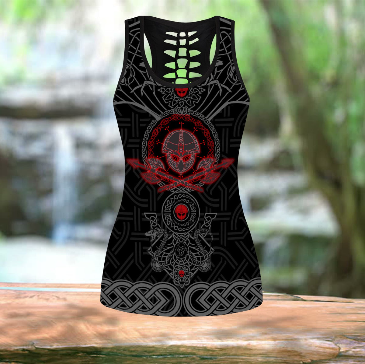 Warrior viking tanktop & legging outfit for women